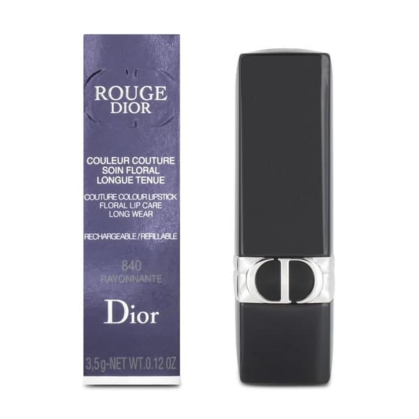 Dior Rouge Couture Colour Lipstick 16 Hour Wear Lip Colour 840 Rayonnante Velvet