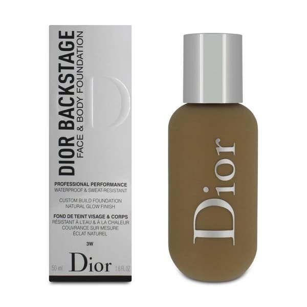 Dior 50ml Backstage Face & Body Foundation Buildable Coverage 3W 3 Warm