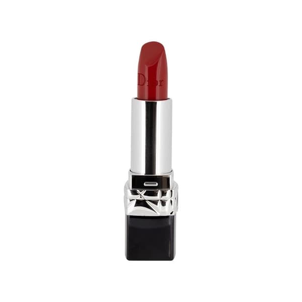 Dior Rouge Lipstick 080 Red Smile Satin Lip Stick Hydrating 16hr Long Wear
