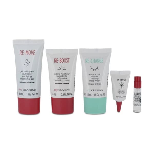 Clarins Healthy Skin Must-Haves Skincare Routine Set