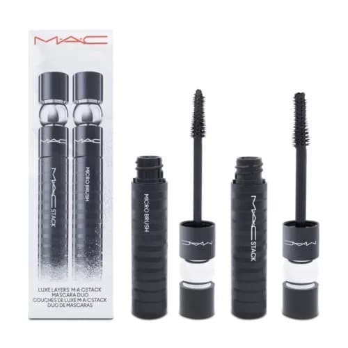 MAC Black Mascara Luxe MACStack Mascara Duo Set X2