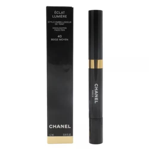 Chanel Highlighter Pen Eclat Lumiere Face 40 Beige Moyen Eye Concealer Makeup