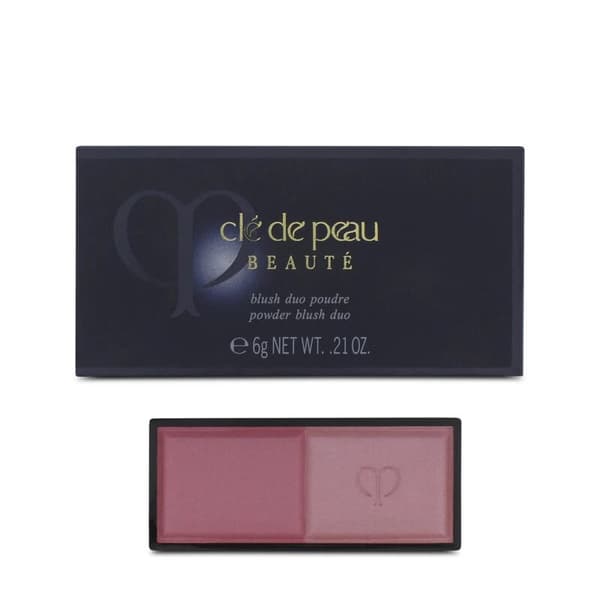 Cle De Peau Powder Blush Duo 102 Pink Refill Illuminating Long Lasting Blusher