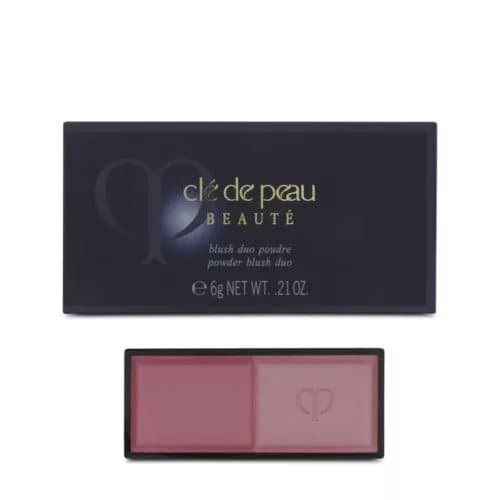 Cle De Peau Powder Blush Duo 102 Pink Refill Illuminating Long Lasting Blusher