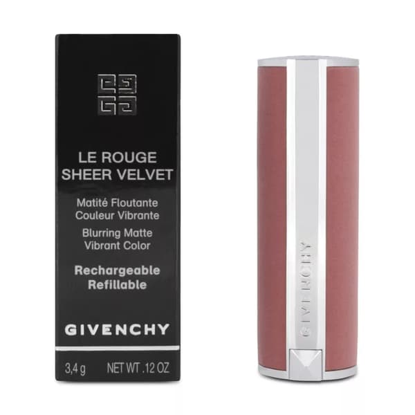 Givenchy Le Rouge Sheer Velvet Lipstick Matte Lip Colour 23 Rose Irresistable