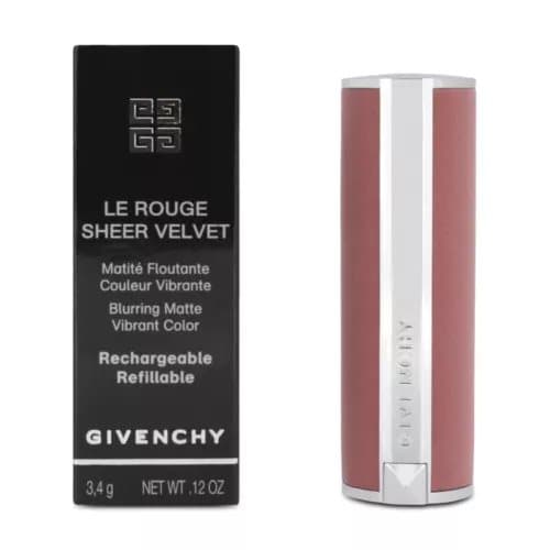 Givenchy Le Rouge Sheer Velvet Lipstick Matte Lip Colour 23 Rose Irresistable