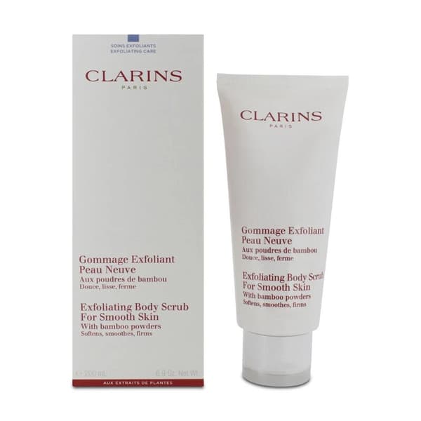 Clarins Exfoliating Body Scrub 200ml Hydrating Body Exfoliator Dry Skin Cream