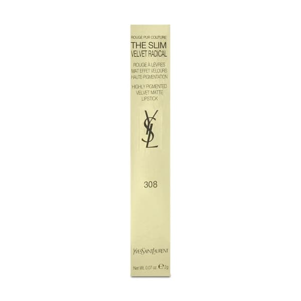 Yves Saint Laurent The Slim Velvet Lipstick Semi-Matte 308 Radical Chili