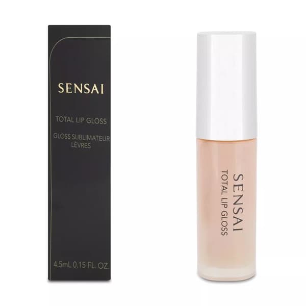 Sensai Total Lip Gloss Neutral Silky Gloss Lip Treatment Dewy Shine
