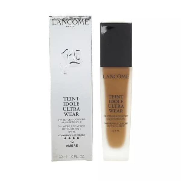 Lancome Teint Idole Ultra Wear Foundation 12 Ambre Dark SPF15 30ml -