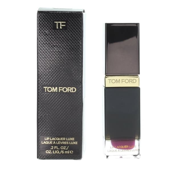 Tom Ford Purple Lipstick Lip Lacquer Luxe 09 Infiltrate Vinyl Liquid -