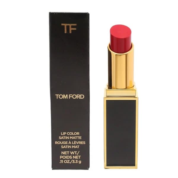 Tom Ford Red Lipstick Satin Matte Lip Colour 12 Scarlet Leather