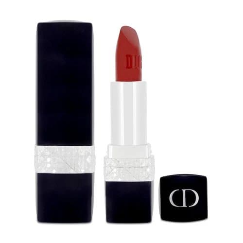 Dior Red Lipstick Rouge Dior Happy 2020 Satin Comfort Jewel Lip Stick 999 -