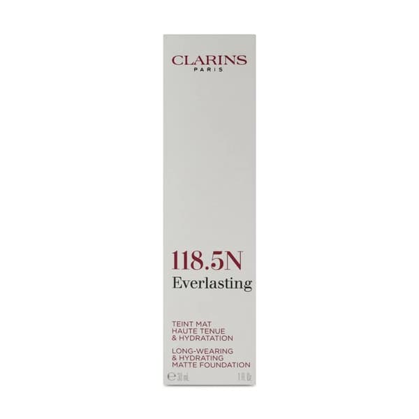 Clarins Everlasting Long-Wearing & Hydrating Foundation 118.5N Chocolate 30ml
