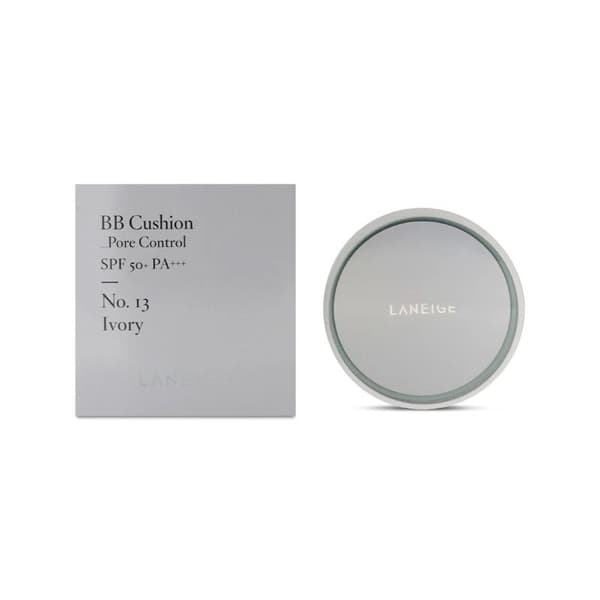 Laneige Foundation BB Cushion Pore Control No.13 Ivory SPF 50 Skincare Makeup
