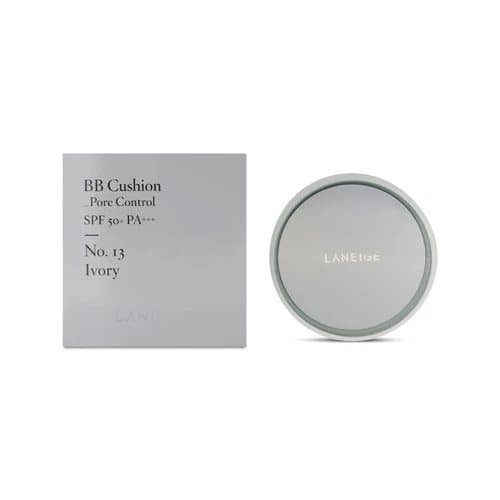 Laneige Foundation BB Cushion Pore Control No.13 Ivory SPF 50 Skincare Makeup