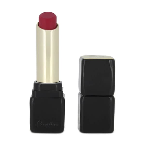 Guerlain Kiss Kiss Tender Matte Lipstick 666 Lucky Pink Hydrating Lip Colour