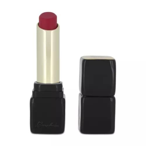 Guerlain Kiss Kiss Tender Matte Lipstick 666 Lucky Pink Hydrating Lip Colour