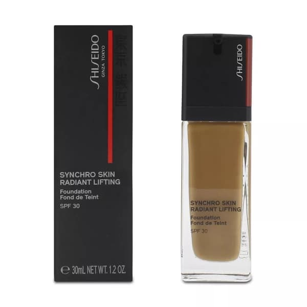Shiseido Synchro Radiant Lifting Medium-To-Full Coverage Foundation 440 Amber