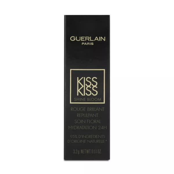 Guerlain Kiss Kiss Shine Bloom Lipstick 775 Poppy Kiss Hydrating Lip Colour