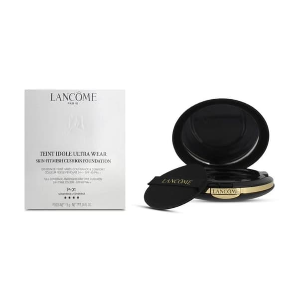 Lancome Teint Idole Ultra Wear Skin-Fit Mesh Cushion Foundation Hydrating P-01