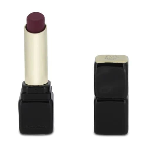 Guerlain KissKiss Tender Matte Lipstick Lightweight 16H-Wear, 880 Caress Plum