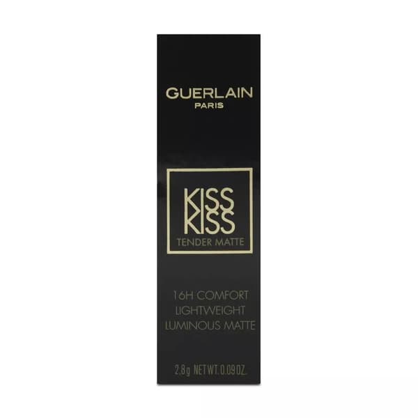 Guerlain Kiss Kiss Tender Matte Lipstick 520 Sexy Coral Hydrating Lip Colour