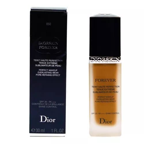 Dior Forever Dark Foundation 050 Dark Beige Pore Refining Effect 30ml Brand