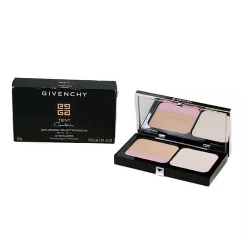 Givenchy Light Powder Foundation Teint Couture Compact 3 Elegant Sand SPF 10