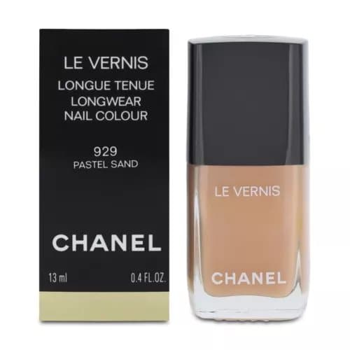 Chanel Le Vernis Longwear Nail Colour 929 Pastel Sand Peach Shimmer Ultra-Shine