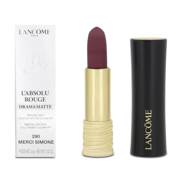 Lancôme L’Absolu Rouge Drama Matte Lipstick Smudge-Proof Colour 290 Merci Simone