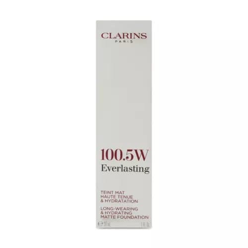 Clarins 30ml Everlasting Hydrating Matte Foundation 100.5W Cream