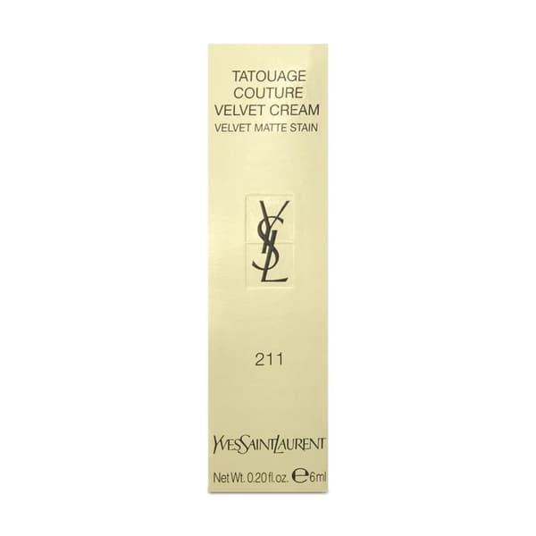 Yves Saint Laurent Tatouage Couture Velvet Cream Lip Stain 211 Chili Incitement