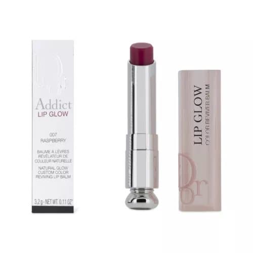 Dior Addict Lip Glow Natural Glow Custom Color 007 Raspberry Red Colour