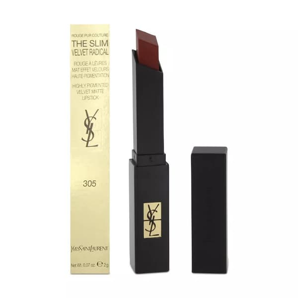 Yves Saint Laurent The Slim Velvet Radical Semi-Matte Lipstick, 305 Orange Surge