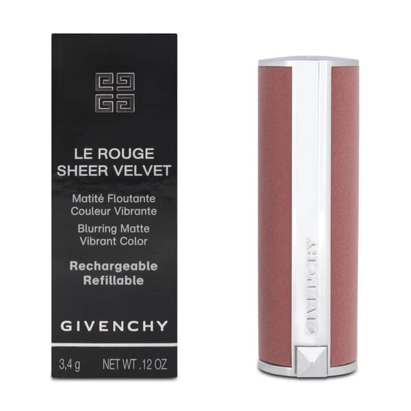 Givenchy Le Rouge Sheer Velvet Lipstick Matte Lip Colour 37 Rouge Graine