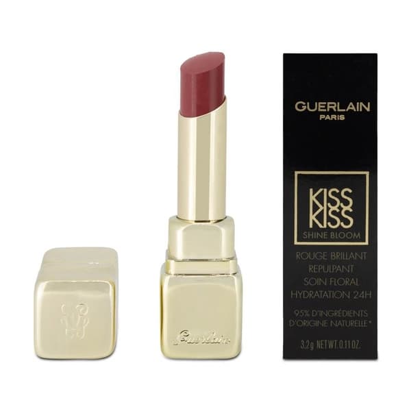 Guerlain Kiss Kiss Shine Bloom Rouge Hydration Lipstick 129 Pink Blossom Kiss
