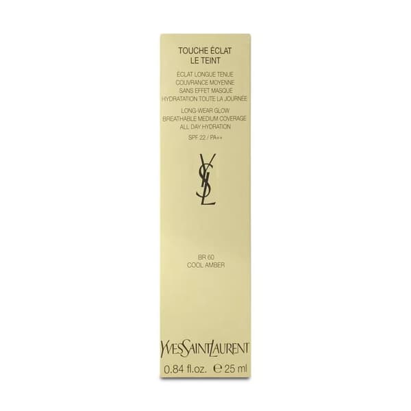 Yves Saint Laurent Touche ÉClat Le Teint 24Hour Glow Foundation BR60 Cool Amber
