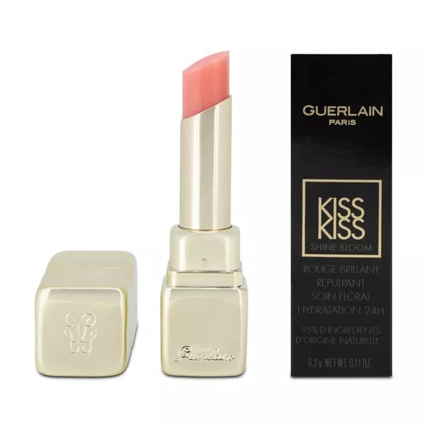 Guerlain Kiss Kiss Shine Bloom Floral Hydration Pink Lipstick 258 My Kiss Glow