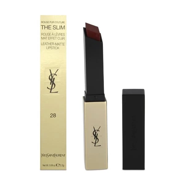 Yves Saint Laurent The Slim Leather Longwear Matte Lipstick - 28 True Chilli