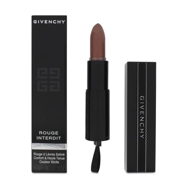 Givenchy Rouge Interdit Satin Lipstick Comfort & Hold 3 Urban Nude Matte Finish