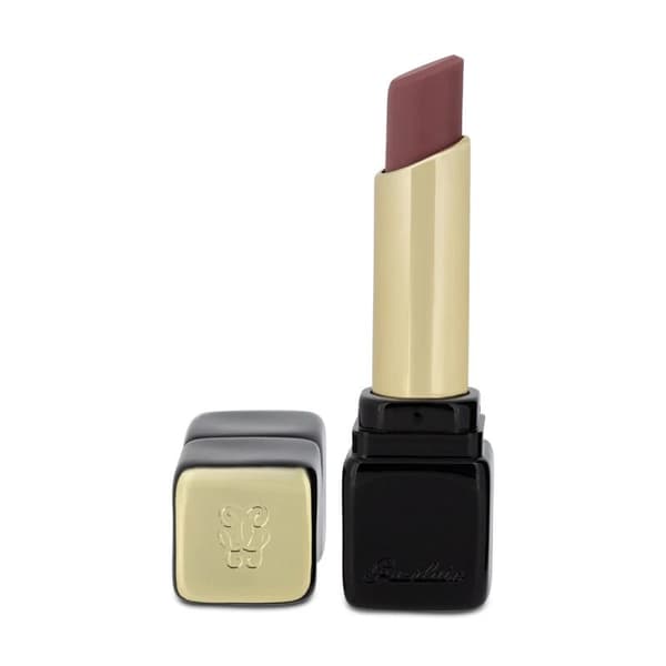 Guerlain KissKiss Tender Matte Lightweight Luminous Pink Lipstick 721 Dear Rose