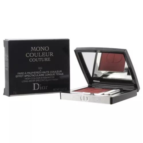Dior Burgundy Eyeshadow Mono Couleur Couture 884 Rouge Trafalgar Velvet Shadow