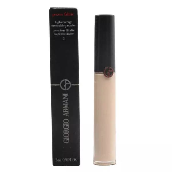 Giorgio Armani Light Concealer Power Fabric Liquid High Coverage Shade 3 Conceal
