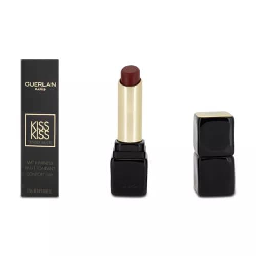 Guerlain Kiss Kiss Tender Matte Lipstick 999 Eternal Red Matte Finish Lipstick