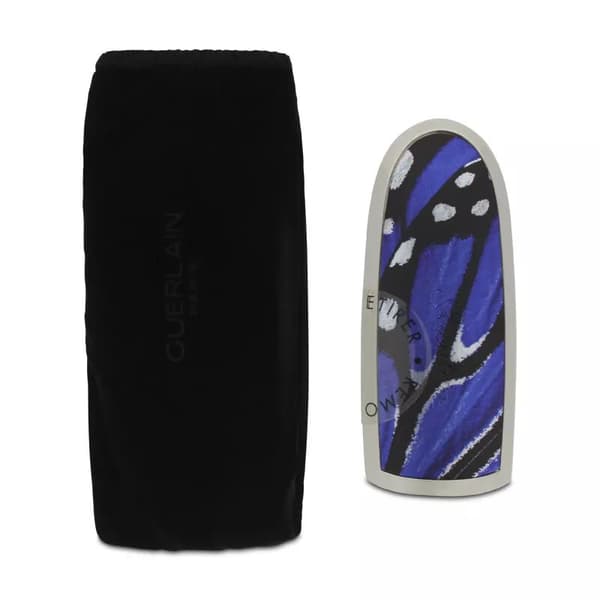 Guerlain Rouge G The Double Mirror Customizable Lipstick Case - Morpho Blue