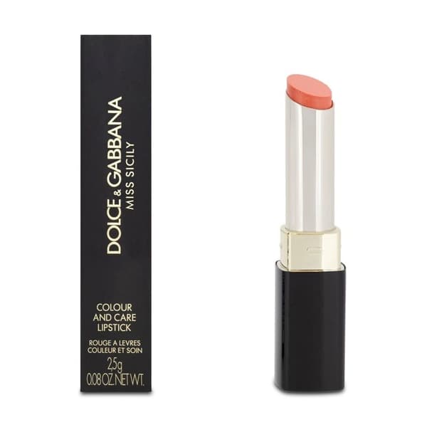 Dolce & Gabbana Miss Sicily Isabella Lipstick 410 Pink Satin Long Lasting Finish