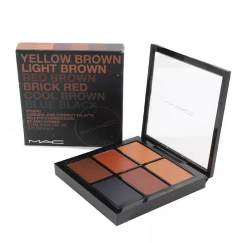 MAC Conceal Correct Palette Extra Deep Cream Concealer Colour Correct Mac Makeup