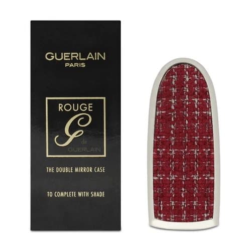 Guerlain Rouge G The Double Mirror Customizable Lipstick Case Tweed In Paris