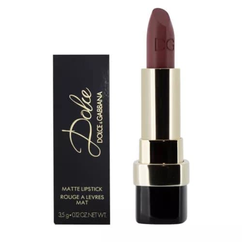 Dolce & Gabbana Red Lipstick Matte 142 Dolce Gentle D&G Lip Stick Makeup